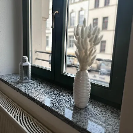 Apartment Arenablick Lipsia Esterno foto